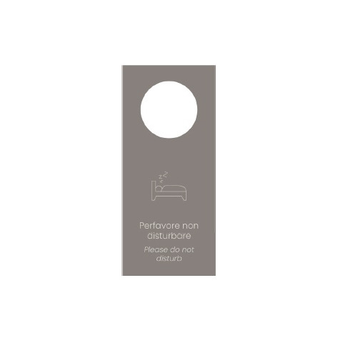 Cartellini per porta ”Don’t disturb” Ristocart in carta usomano conf. 250 pz 20×7 cm – DNT001250