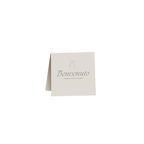 Cavallotto di benvenuto Ristocart conf. 250 pz 15×15 cm aperto CAVRIS00250