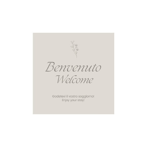 Cartolina di benvenuto Ristocart conf. 250 pz 15×15 cm CARD1515250