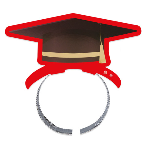 Frontini in carta Big Party a tema Laurea – conf. 4 pz – 75267