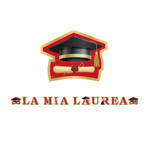 Kit festone a tema Laurea Glamour Big Party 600×25 cm 75308