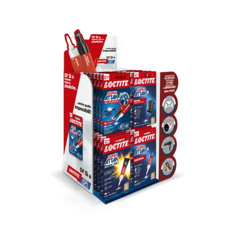 Espositore 36 colle Loctite Super Attak Mix – 3104695