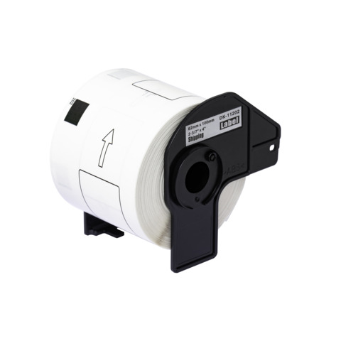 Nastro Q-Connect compatibile Brother DK-11202 spedizioni in carta bianca 62×100 mm – rotolo 300 et. – KF18801