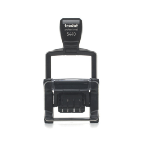 Datario autoinchiostrante con testo pers.bile Trodat Professional 5440 max 4 righe 49×28 mm – cartuccia NON inclusa