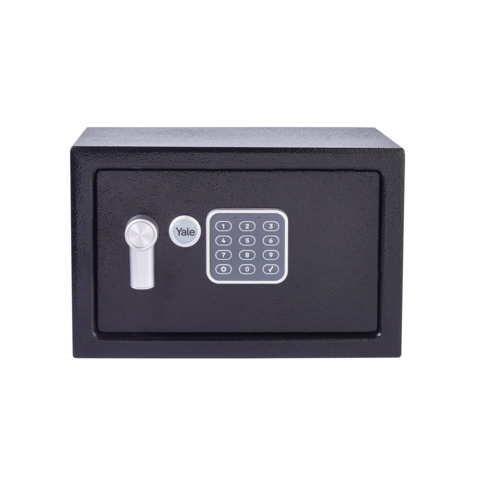 Cassaforte Yale Value da mobile con serratura elettronica a maniglia 200x310x200 mm allarmata – YYEC/200/DB2