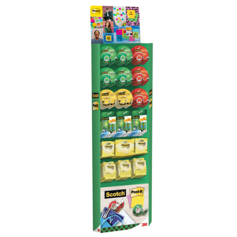 Espositore da banco 156 prodotti Post-it® e Scotch® US3 – 7000091599