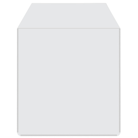 Tasca per CD/DVD Media-Range con lembo di chiusura – conf. da 50 pezzi – Media-Range trasparente – BOX64