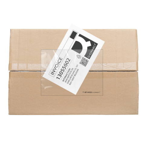 Buste adesive sovrapacco Q-Connect senza stampa – trasparenti – C5 – conf. 250 pz – KF14335