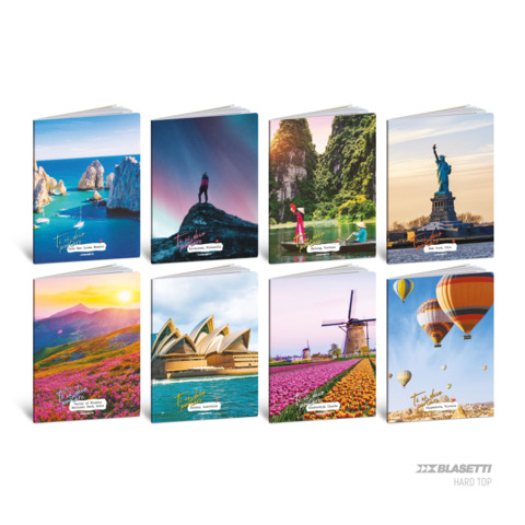Maxi quaderno Blasetti Ti Ci Devo Portare HT A4 – 80 g/m² – 20+1 ff – C – conf. 10 pezzi – 9361