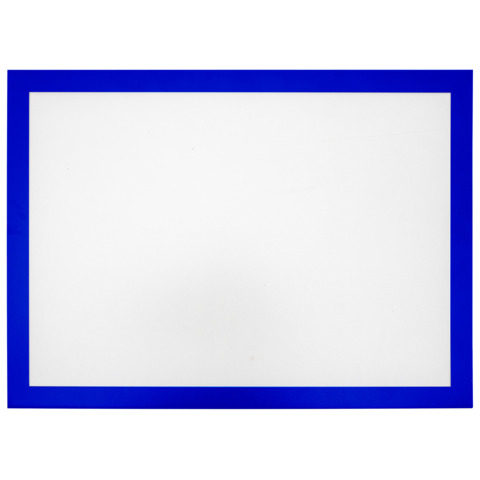 Tasche magnetiche A4 in PVC Q-Connect con cornice – blu – conf. 2 pz – KF11515