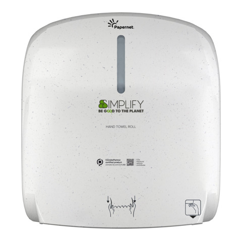 Dispenser per asciugamani Autocut Papernet Simplify bianco – 421338