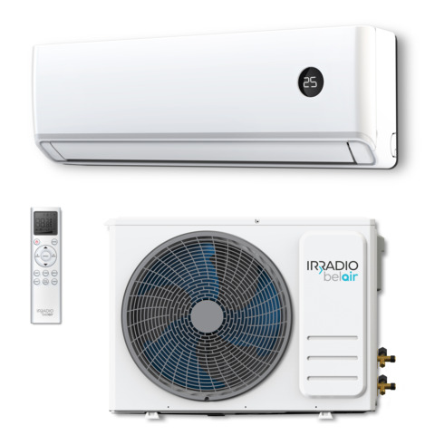Condizionatore con pompa di calore R32 unità interna + unità esterna Irradio Belair Alastor 24 24.000 BTU – 119992003