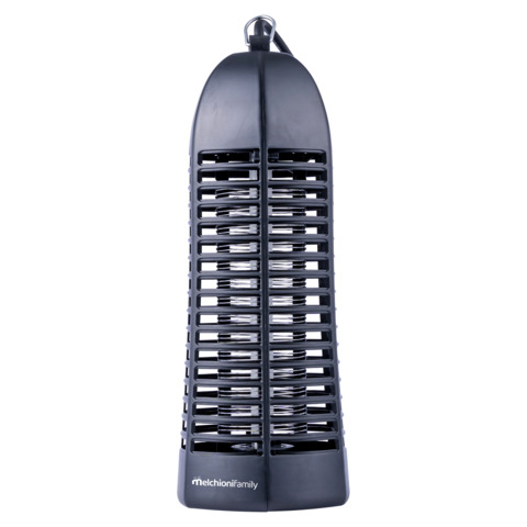 Zanzariera elettrica UV LED Melchioni Family appendibile da interno copertura 30 m² nero 10W – 118620068