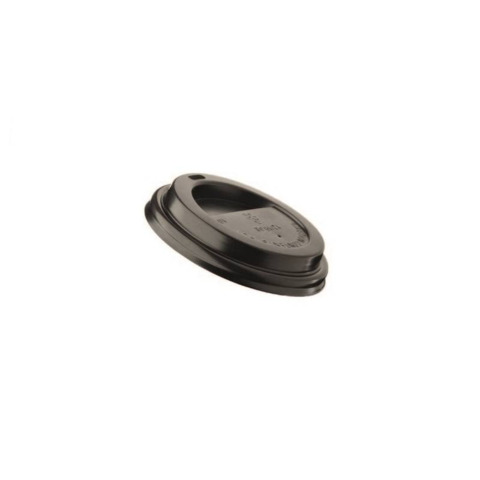 Tappi per bicchiere Leone take away in PS nero Ø 9,3 cm – 290 ml – conf. 1000 pz – H0742
