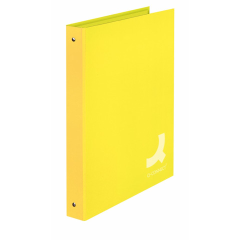 Raccoglitore Q-Connect A4 – 4 anelli da 30 mm – giallo KF13952