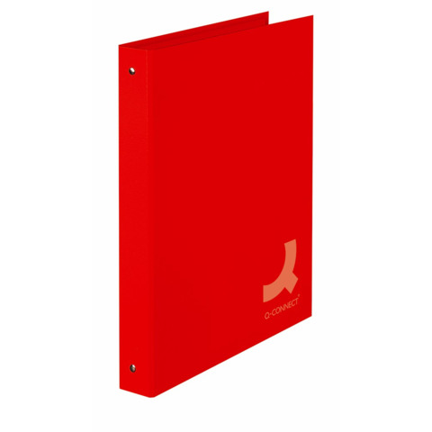 Raccoglitore Q-Connect A4 – 4 anelli da 30 mm – rosso KF13954