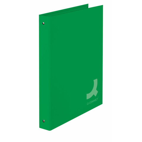 Raccoglitore Q-Connect A4 – 4 anelli da 30 mm – verde KF13955