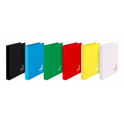 Raccoglitore Q-Connect A4 – 4 anelli da 30 mm – conf. da 6 colori assortiti KF13956