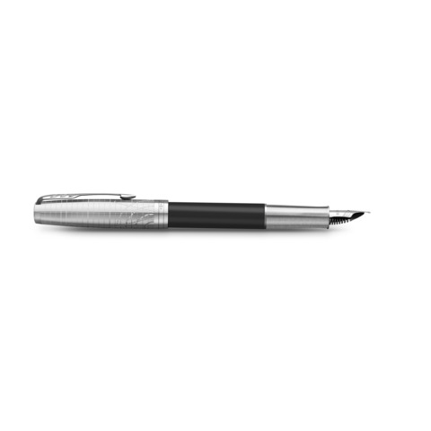 Penna Stilografica Parker Sonnet Legacy of Flight nera e cromata – punta M – pennino in oro massiccio