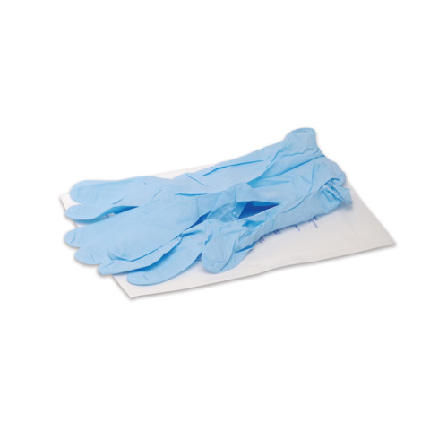 Guanti monouso in nitrile sterili per uso medicale PVS – taglia L – DPI Cat. III – conf. 2 pz – GUA155