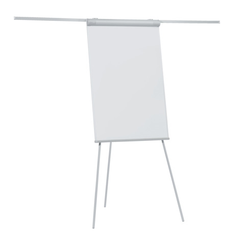 Lavagna a fogli mobili magnetica in acciaio Premiumline con cavalletto treppiede 68×105 cm – F2100/N