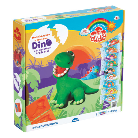 Pasta modellabile Didò Modella, gioca e crea con Dino F362200