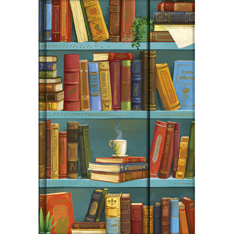 Taccuino Da Vinci 14×21 cm con dettagli metal e chiusura magnetica – 80 pagine puntinate – Libreria – BN4502044