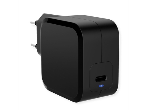 VALUE CARICATORE DA PARETE  1 PORTA 45W NERO