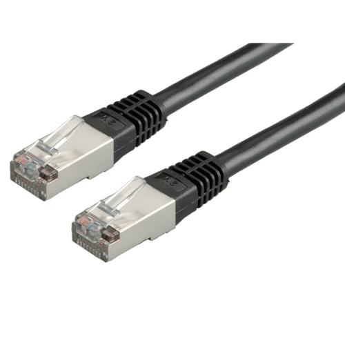 VALUE CAVO DI RETE S/FTP (PIMF) PATCH CORD, CAT.6 (CLASS E), BLACK, 2 M