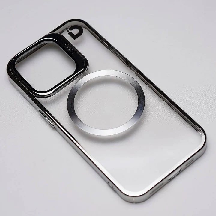 IDUDE COVER TANK MAGSAFE CRYSTAL IPHONE 14 PRO MAX SILVER