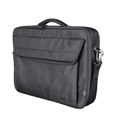 TRUST BORSA LAPTOP/NOTEBOOK FINO A 15,6 ECO – 100 MATERIALE RICICLATO – ATLANTA NERO