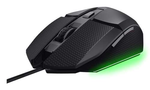 TRUST MOUSE GAMING ILLUMINATO CABLATO 10.000DPI – 10.000Hz POLLING – GXT121 FELOX+ NERO