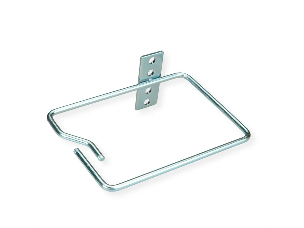 ROLINE 19 ANELLO GESTIONE CAVI, VERTICALE, 140X100MM, METALLO, MONTAGGIO SX, INGRESSO CAVI DX