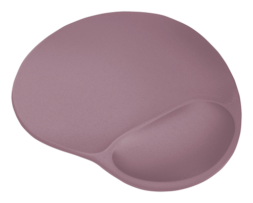 TRUST TAPPETINO/MOUSEPAD ERGONOMICO CON POGGIAPOLSO – BIGFOOT – ROSA
