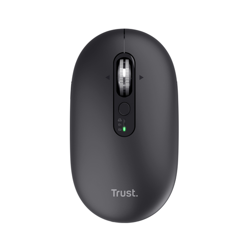 TRUST MOUSE WIRELESS HYPERSCROLL RICARICABILE MULTICONNECT WL 2,4GHZ + 2x BT ULTRASOTTILE SILENT – 3