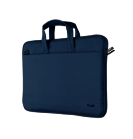 TRUST BORSA LAPTOP/NOTEBOOK FINO A 14 ECO – REALIZZATA CON PET RICICLATO – BOLOGNA BLU