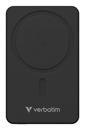 VERBATIM POWER BANK CHARGENGO ESSENTIALS MAGNETIC WIRELESS 5000MAH BLACK