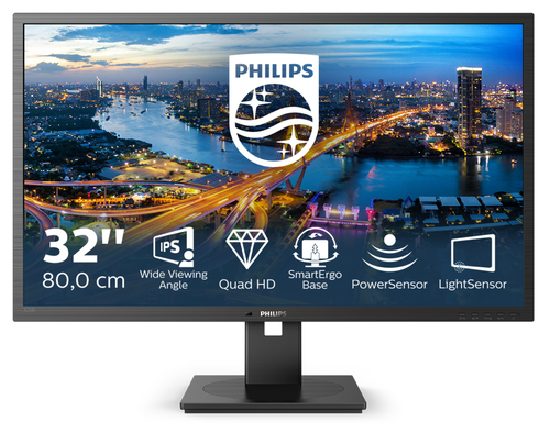 PHILIPS MONITOR 32 LED IPS 16:9 2560×1440 4MS 250 CDM, DP/HDMI, PIVOT, MULTIMEDIALE