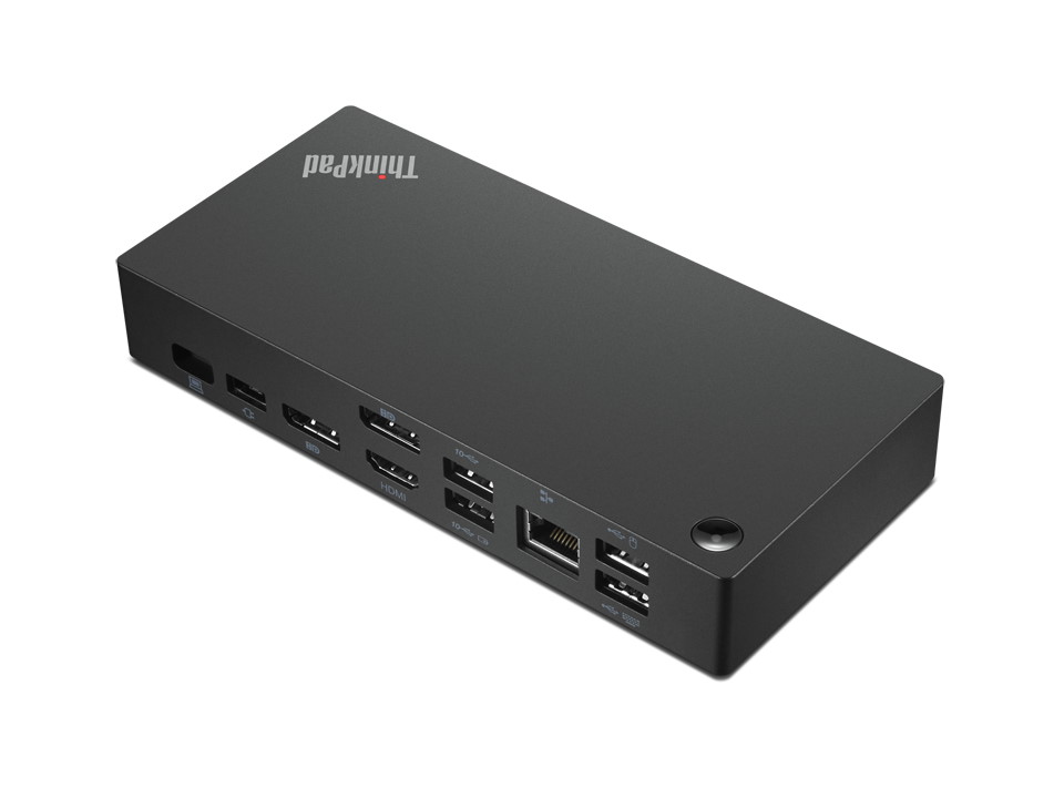 LENOVO THINKPAD DOCKING STATION UNIVERSALE USB-C 1XUSB 2.0 3XUSB 3.1 1XUSB-C 2XDP 1XHDMI 1XETHERNET