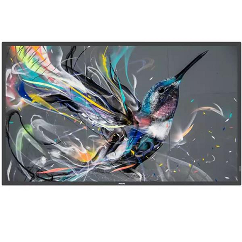 PHILIPS MONITOR DIGITAL SIGNAGE 50 Q-LINE 16:9 4K UHD 400 CDM, 18/7, CMND, LAN, DVI/HDMI