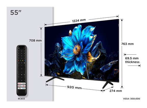TCL SMART TV QLED 55 4K