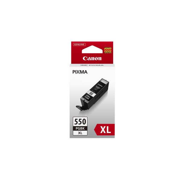 CANON CART INK NERO PIGMENTATO ALTA CAPACITA PER PIXMA IP7250 MG5450 MG6350 PGI-550XL PGBK