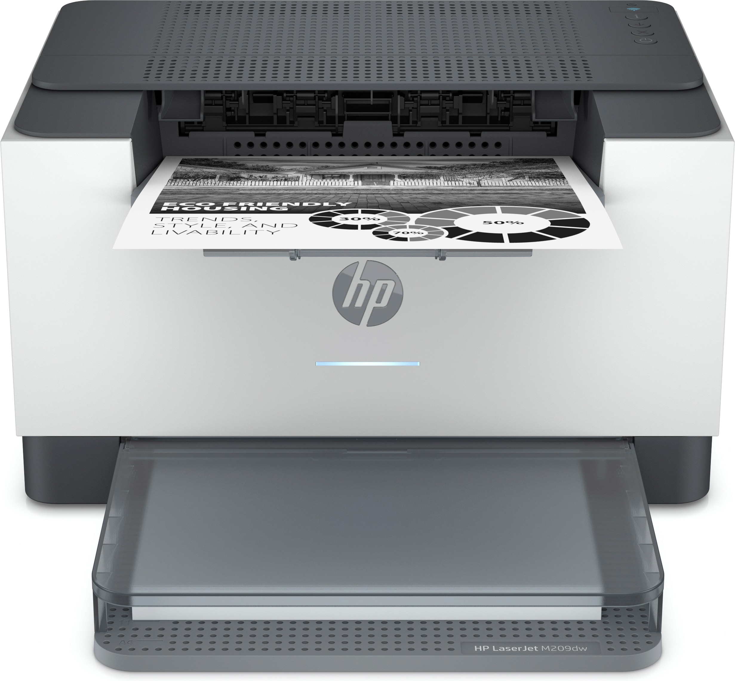 HP STAMPANTE LASER A4 B/N, LASERJET LJ M209DW, FRONTE/RETRO, 29PPM, USB/LAN/WIFI 6GW62F#B19