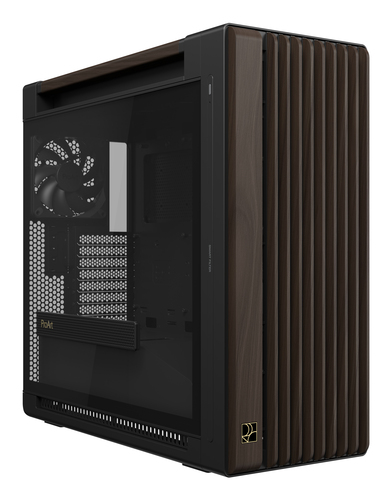 ASUS CASE PROART PA602 WALNUT WOOD TG PWM MODERN BLACK