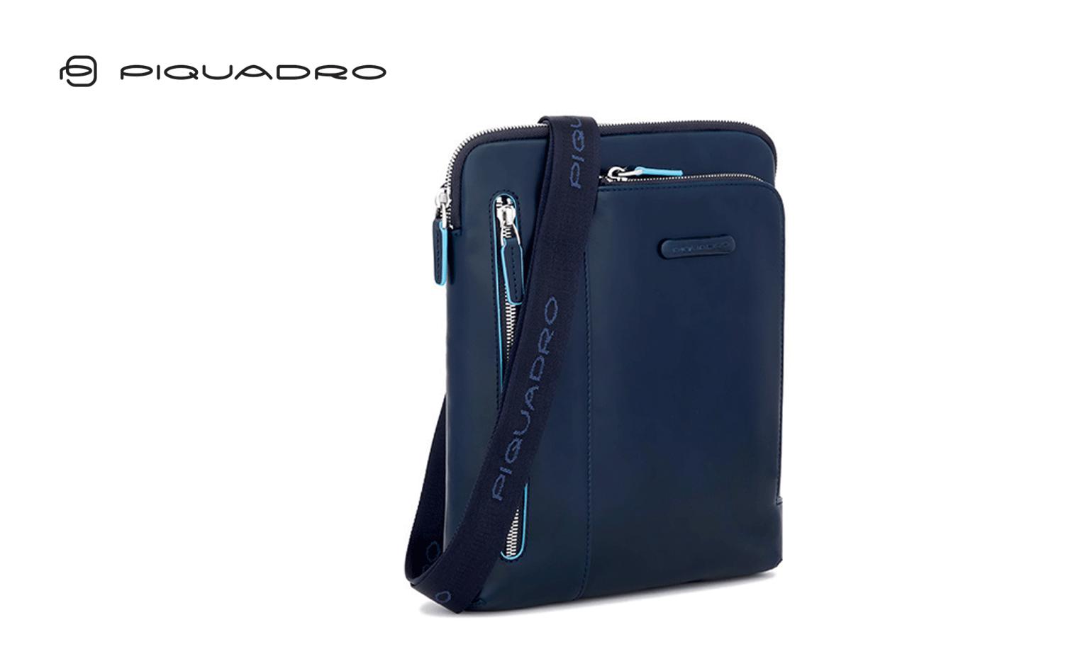 BORSELLO PORTA IPADUOMO IN PELLE PIQUADRO