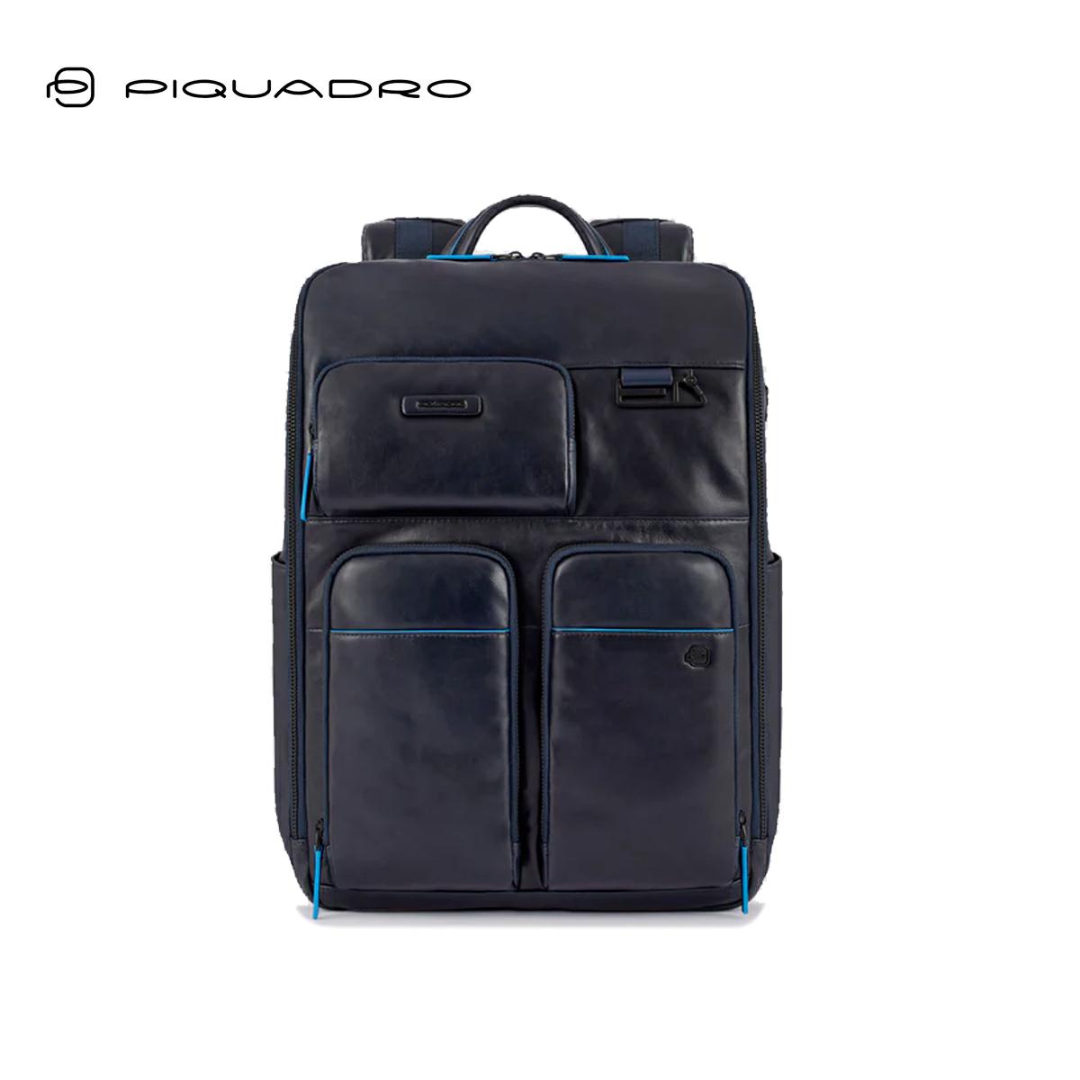 ZAINO PORTA COMPUTER IN PELLE PIQUADRO
