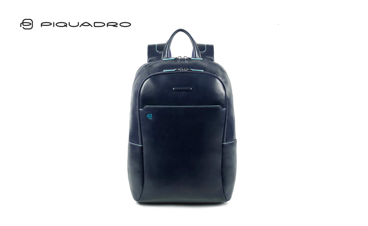 ZAINO PORTACOMPUTERE PORTA IPAD IN PELLE PIQUADRO