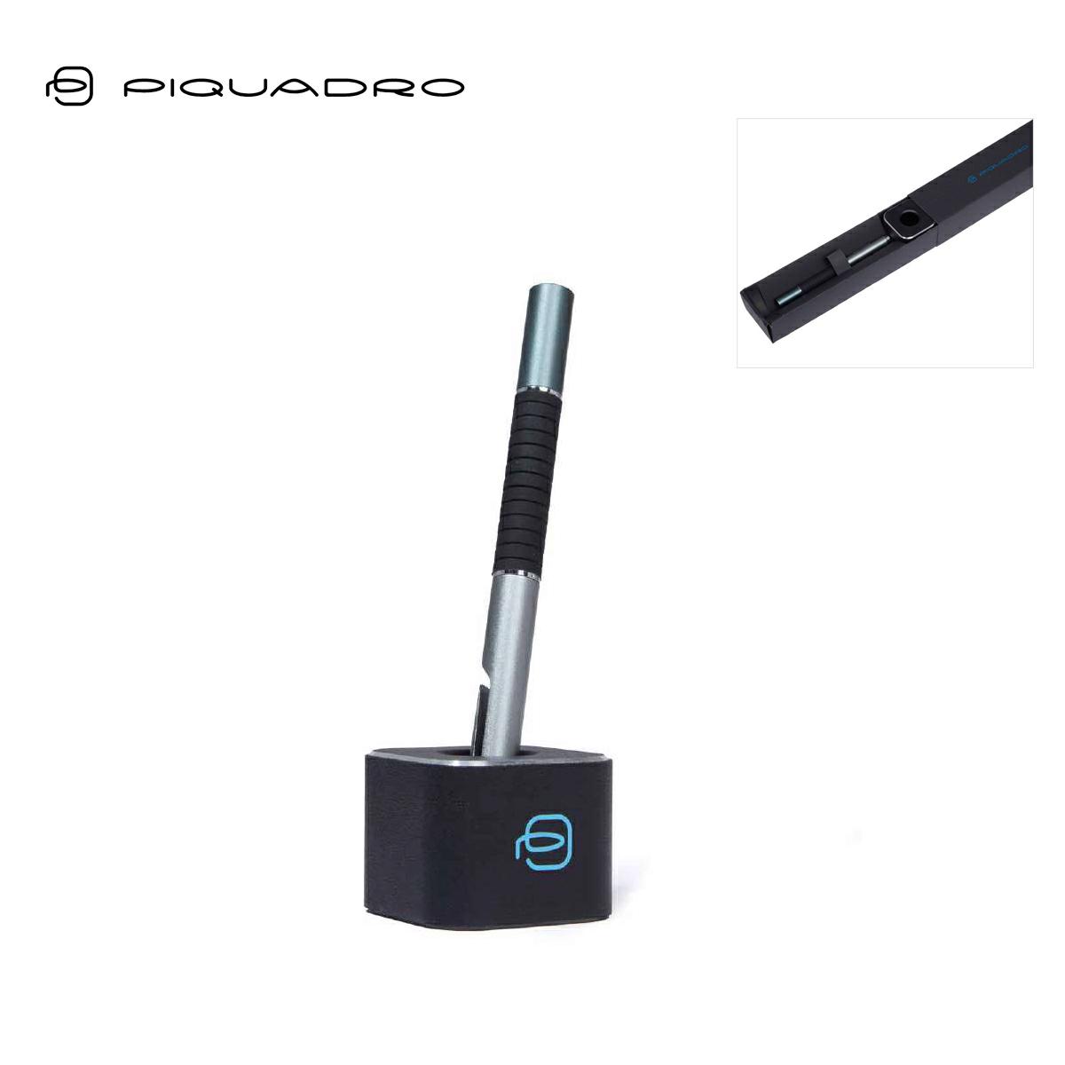 PENNA IN ALLUMINIO E PORTAPENNE IN CONF. REGALO PIQUADRO