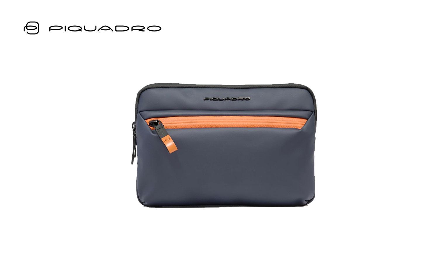 POCHETTE A DUE SCOMPARTI PORTA IPAD MINI PIQUADRO