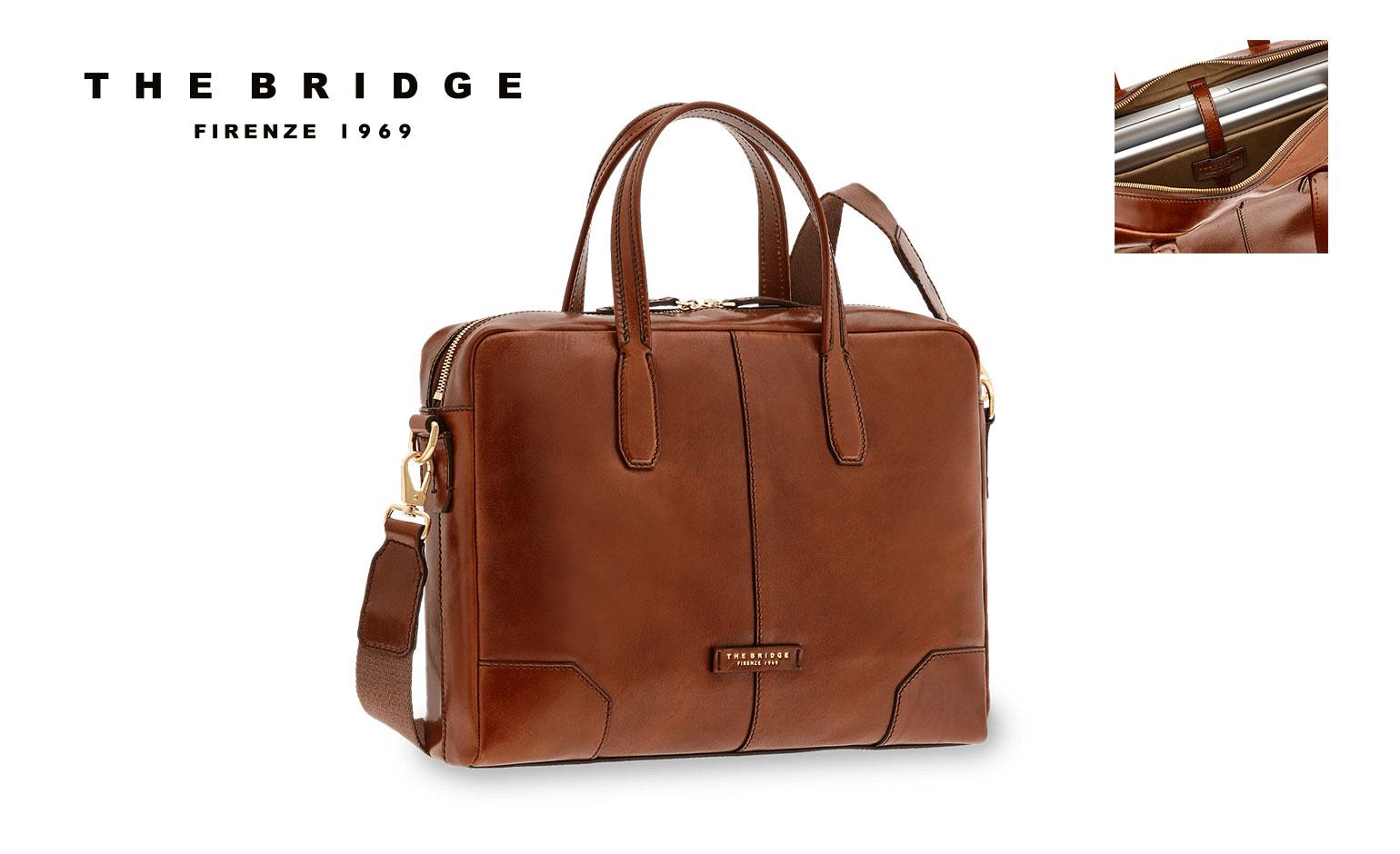 CARTELLA PROFESSIONALE IN PELLE BOVINA – THE BRIDGE